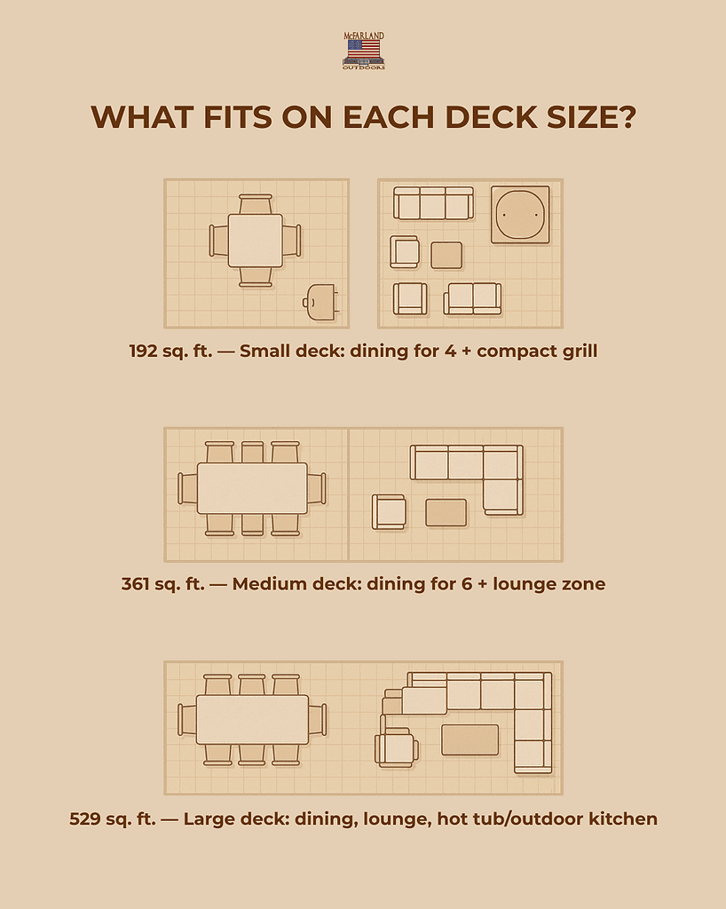 What Fits on Each Deck Size?