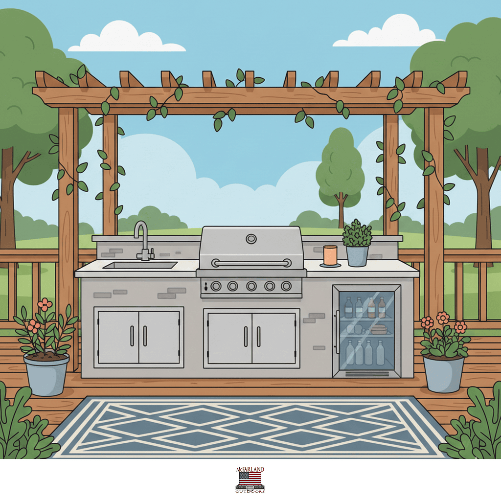 Can You Build An Outdoor Kitchen On A Deck