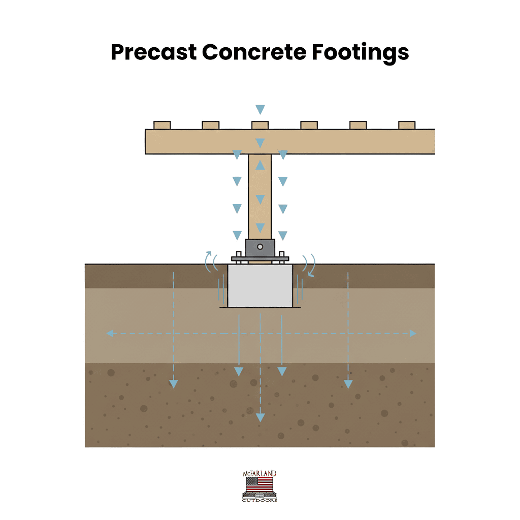 Precast Concrete Footings