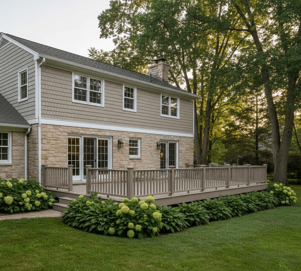 House and Deck Color Combinations