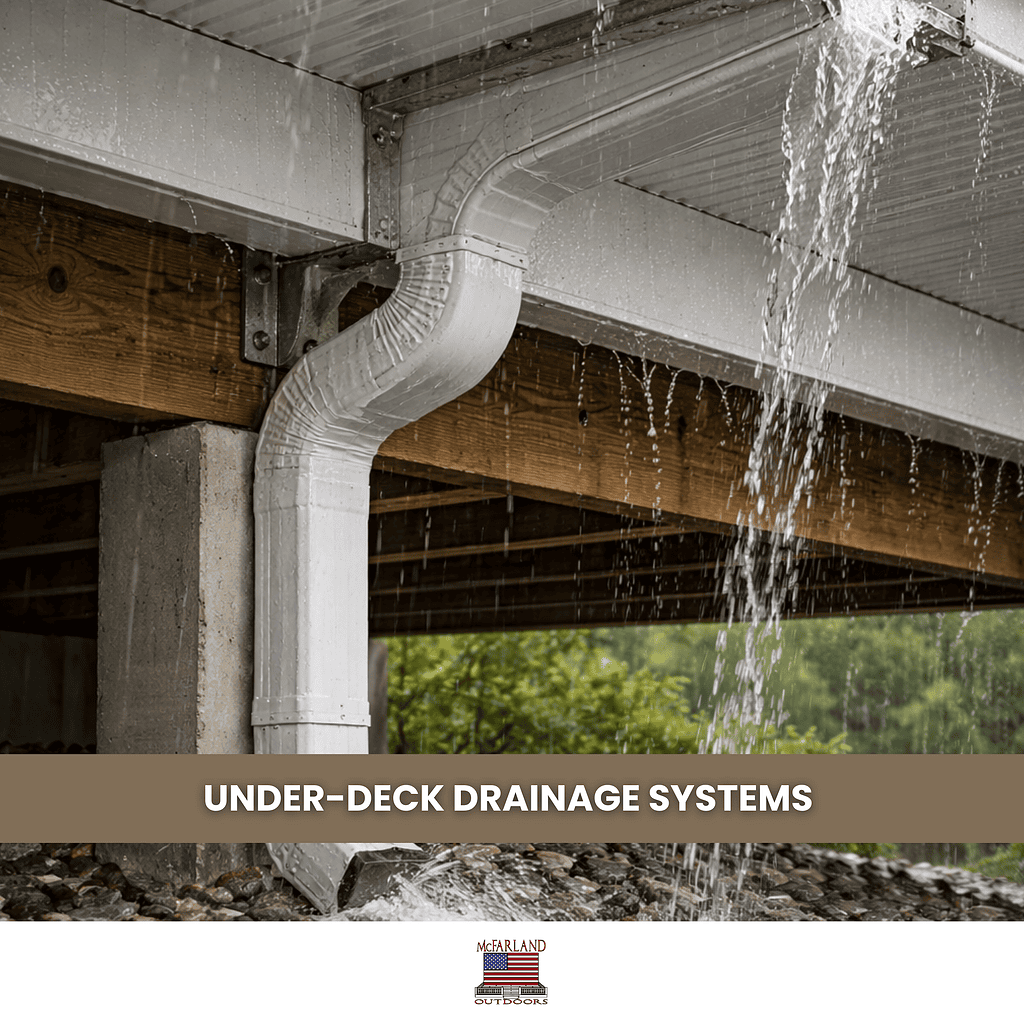 Under-Deck Drainage Systems (For Heavy Water Flow)
