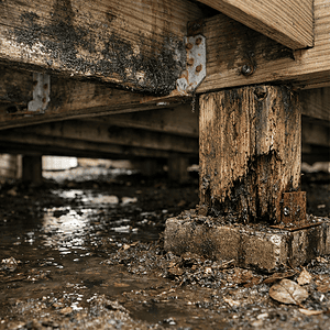 What to Put Under Deck for Moisture